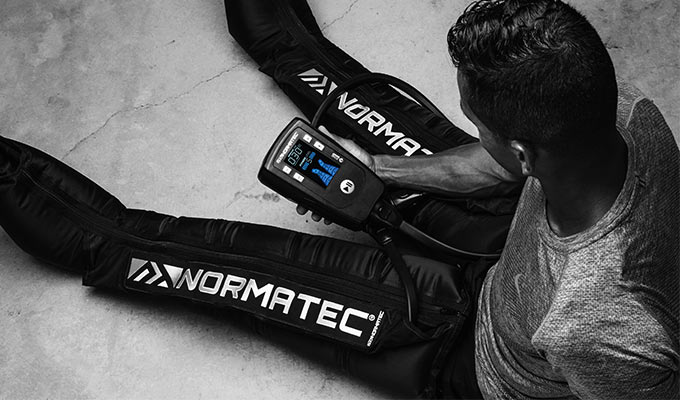 Normatec 4 chambers muscle relaxer air pressure compression